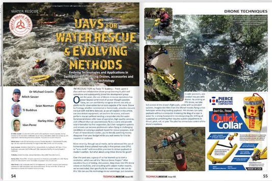UAV for Water Rescue & Evolving Methods